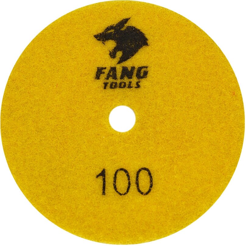 Алмазный гибкий шлифовальный круг FANG TOOLS черепашка зернистость P100 100мм - фотография № 2