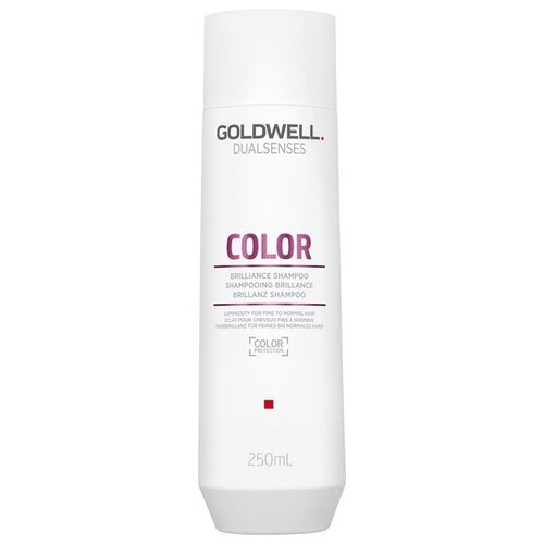 Goldwell шампунь Dualsenses Color Brilliance, 250 мл шампунь для волос goldwell шампунь для окрашенных волос питательный dualsenses color extra rich brilliance shampoo