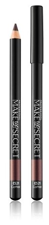 Карандаш для глаз MAKE UP SECRET ES21 (Coffee) - Сатиновый коричневый