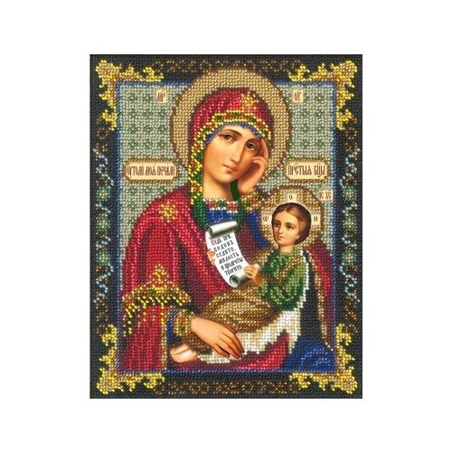 фото Набор богородица. утоли моя печали 18х22,5 русская искусница 370