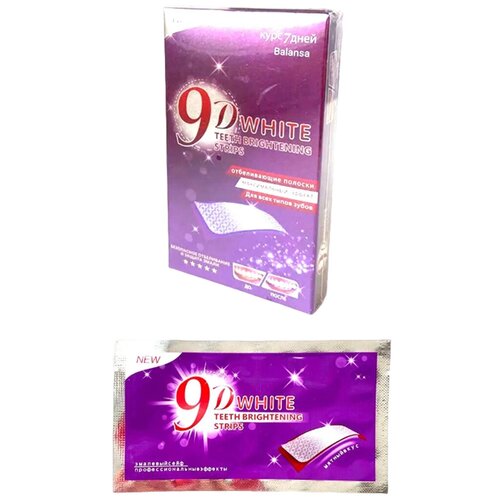 Отбеливающие полоски для зубов 5D White, полоски для отбеливания, для зубов и их красоты
