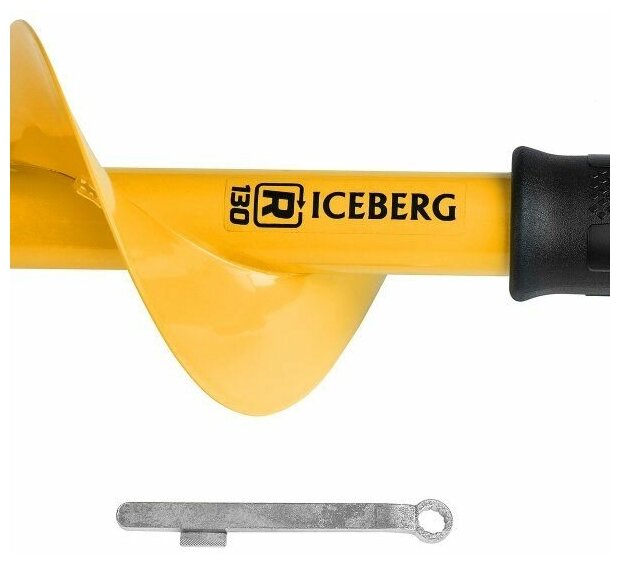 Шнек ледобура ICEBERG-130R v30 правое вращение под мотобур (SA-130R) Тонар