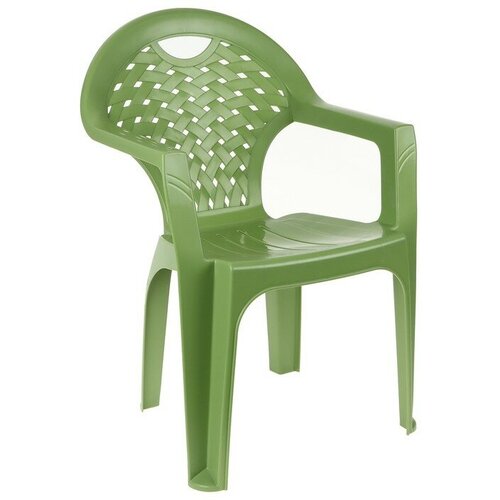 Кресло, 58,5 х 54 х 80 см, цвет зелёный