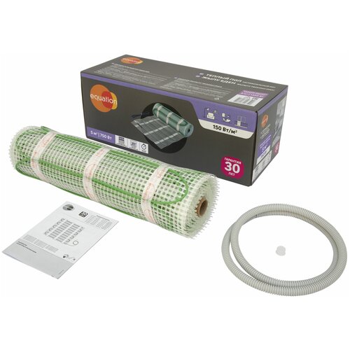 EQUATION Нагревательный мат для тёплого пола Equation 5 м 750 Вт 7947₽