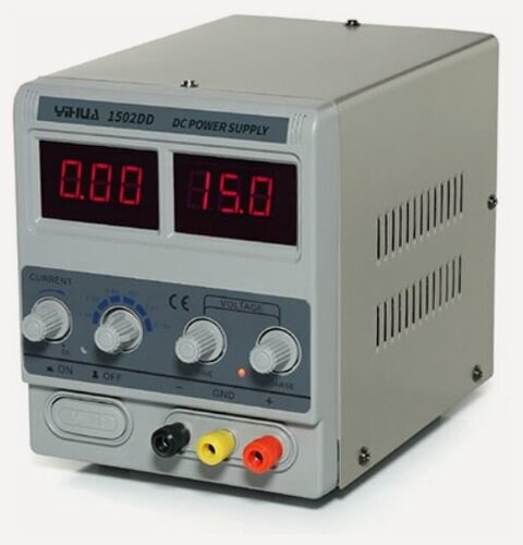Изображение товара Блок питания лабораторный YH1502DD 15В, 2А, цифровой индикатор