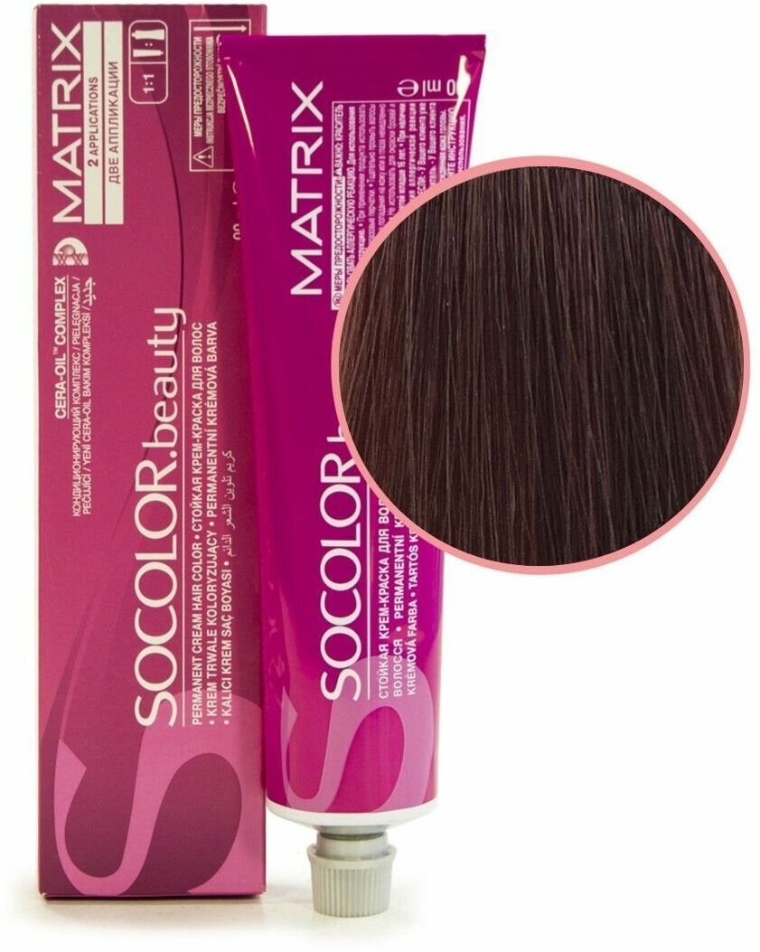 Matrix SoColor 6MG Темный блондин мокка золотистый 90 мл