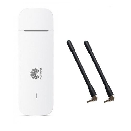 Huawei E3372h-320 3G/4G LTE модем + две антенны 2dBi, белый