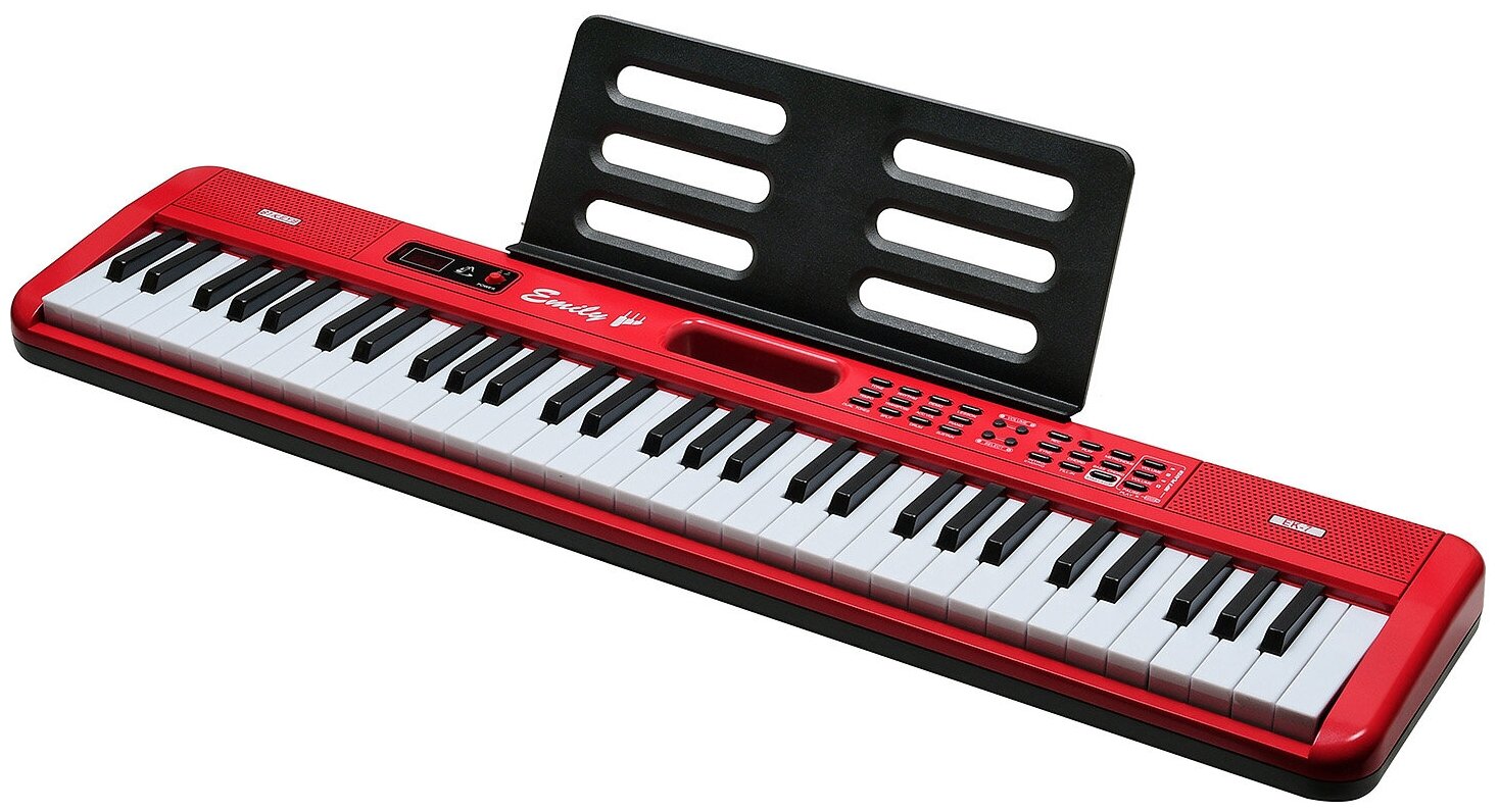 Синтезатор EMILY PIANO EK-7 RD 61 клавиша USB+Bluetooth+MIDI MF02059