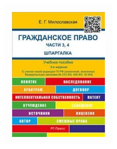 Шпаргалка: Гражданское право Шпаргалка