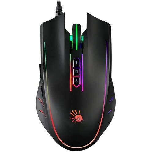 Мышь A4Tech P81s черный 237900₽