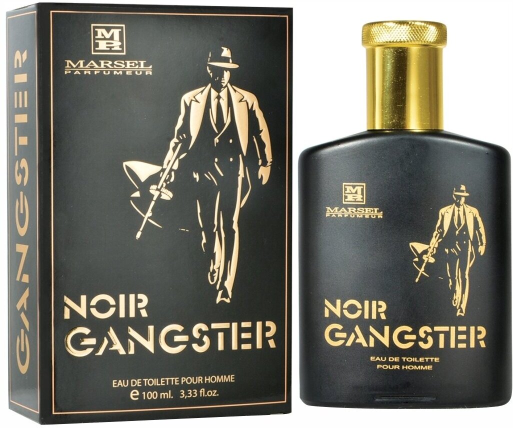 Marsel Parfumeur Туалетная вода мужская Gangster Noir 100мл