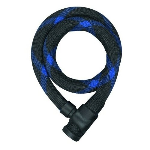 Цепь с замком Abus Ivera Chain 7210/110, цвет Чёрный/Синий