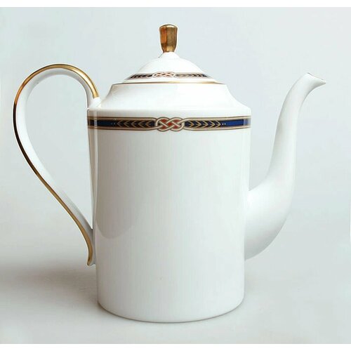 Фаберже. Винтажный чайник "Монарх". Фарфор, деколь, позолота. Faberge, Франция-Япония, 1990-е гг.