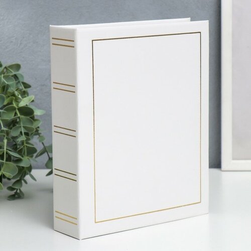 SUI Фотоальбом на 100 фото 15x21 смБелая классика 1402₽