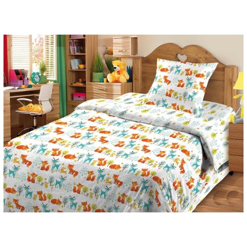 фото Комплект постельного белья, мамино счастье, ситец,1,5сп шуйские ситцы