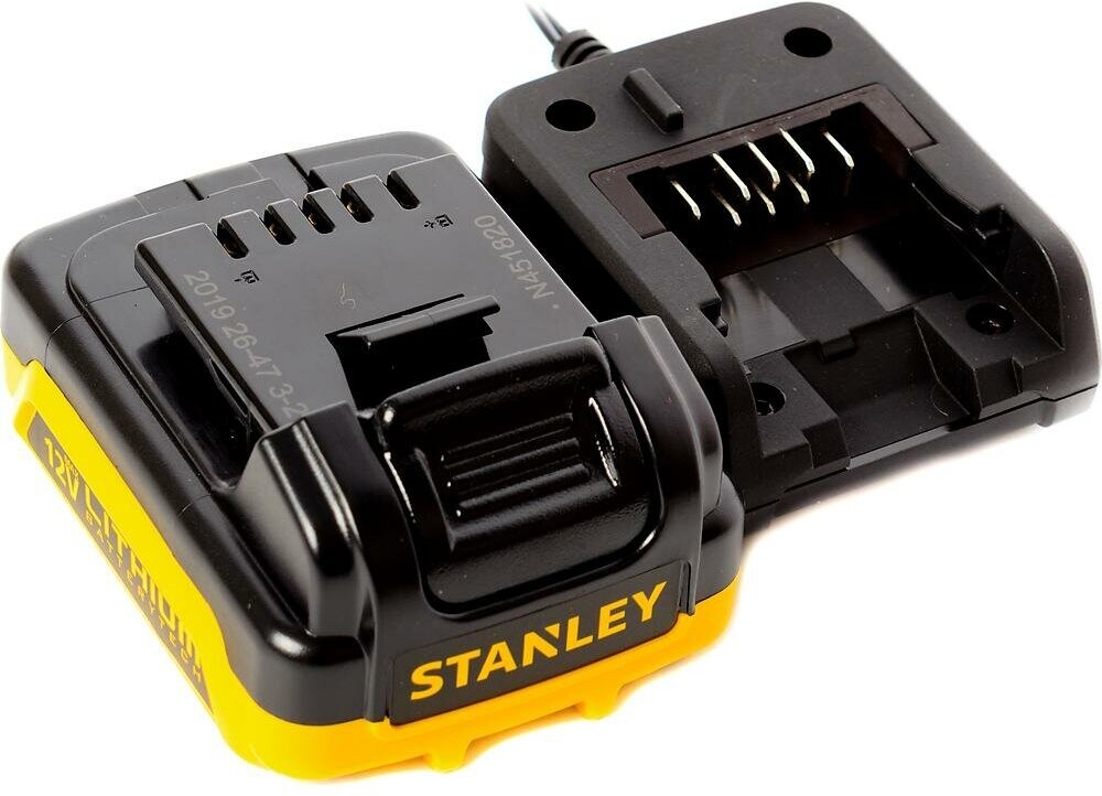 Шуруповерт аккумуляторный Stanley SCD121S2K-RU - фото №7