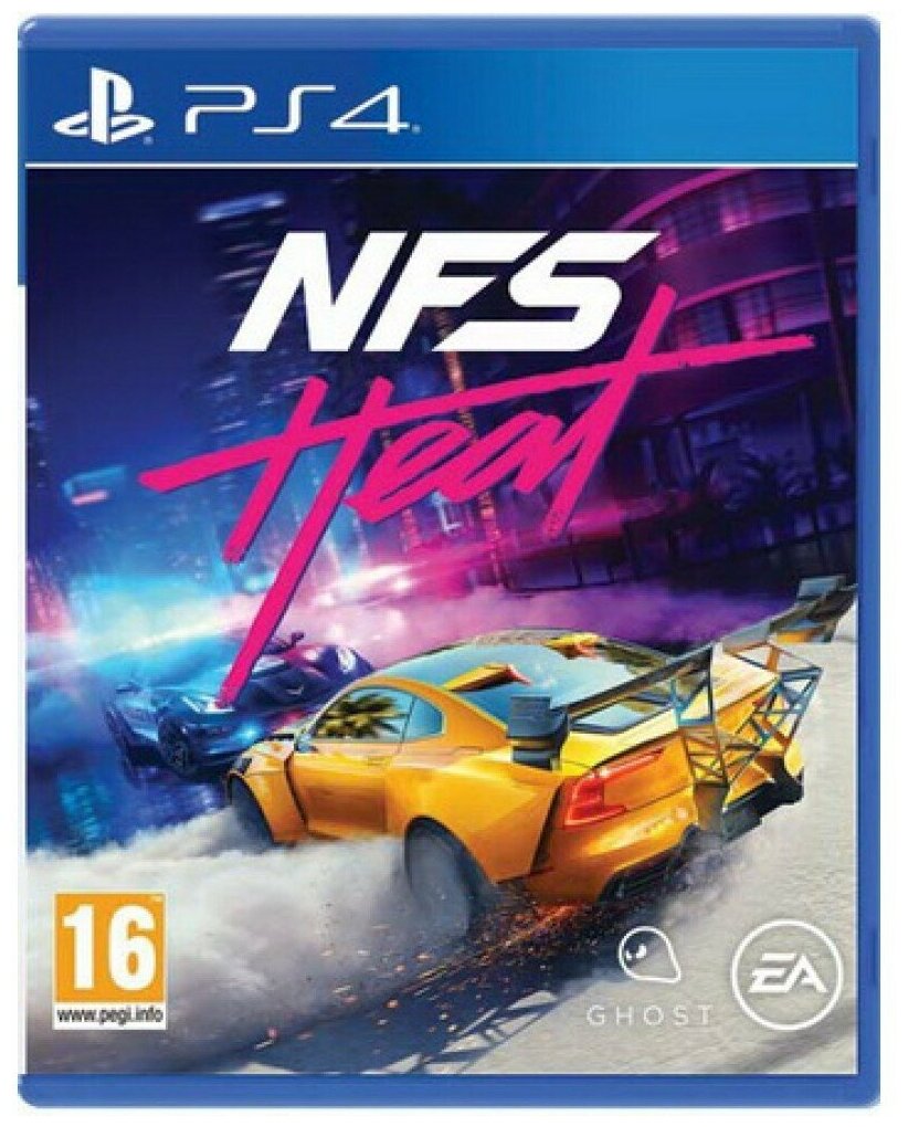 Игра Need for Speed Heat для PS4 (диск русская озвучка)