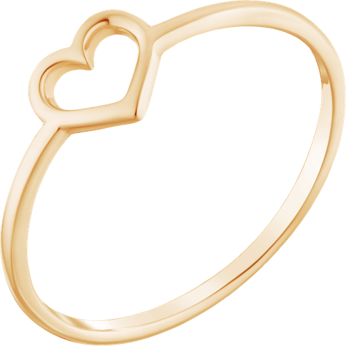 Кольцо Ювелир Карат, золото, 585 проба, размер 15