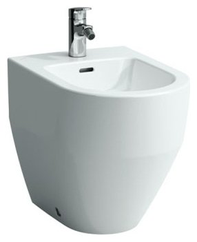 фото Биде напольное LAUFEN Pro 8.3295.2.000.302.1 с горизонтальным выпуском