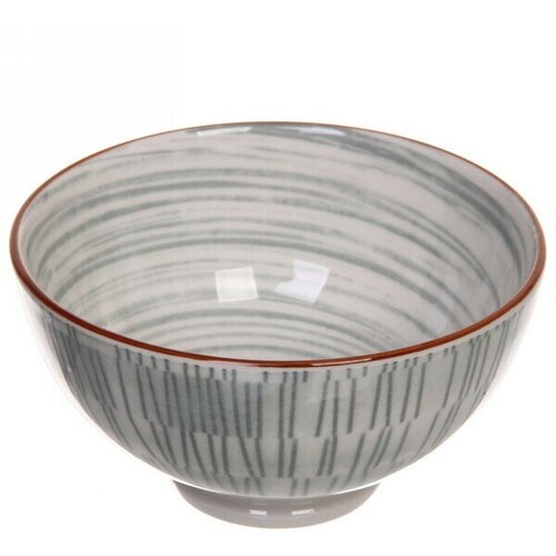 Салатник керамический «Тоскана» 200мл 9,5*5см серый