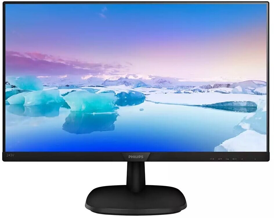 Монитор Philips 23,8" PHILIPS 243V7QDSB (00/01) Black