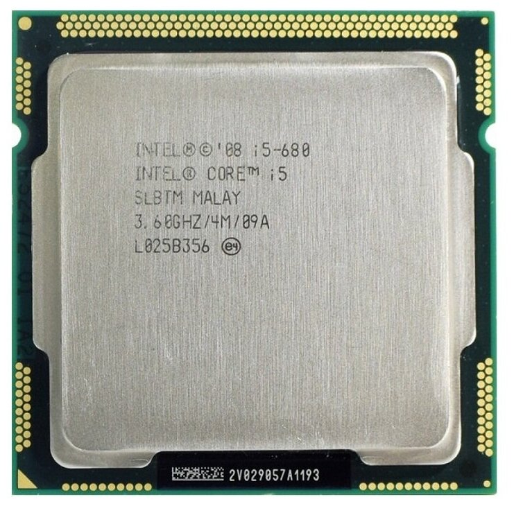 Процессор Intel Core I5-680 Clarkdale LGA1156,  2 x 3600 МГц, OEM