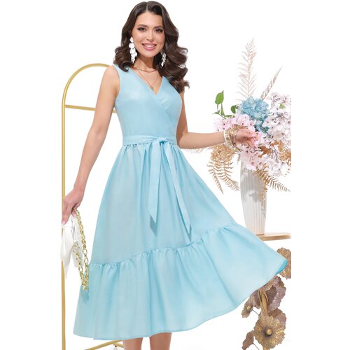 Платье DStrend, размер 52, голубой
