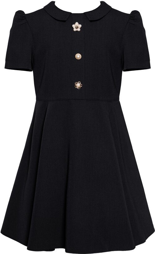 Школьное платье SLY, размер 146, черный