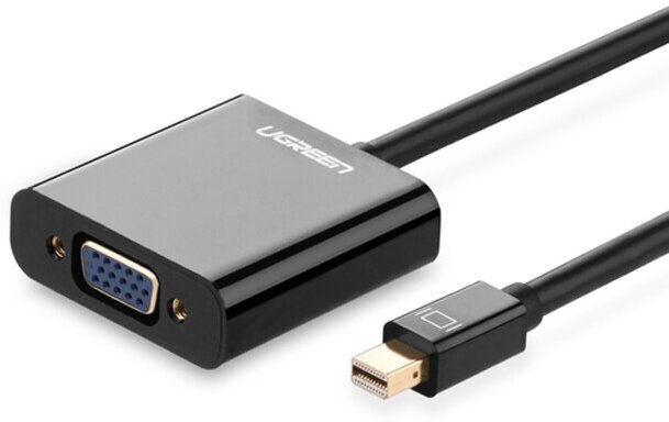 Аксессуар Ugreen MD113 Mini DisplayPort - VGA Black 10459