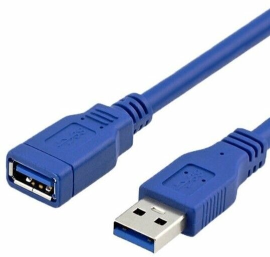 Кабель USB удлинитель, мама-папа M/F USB 3.0, 0.6 м.