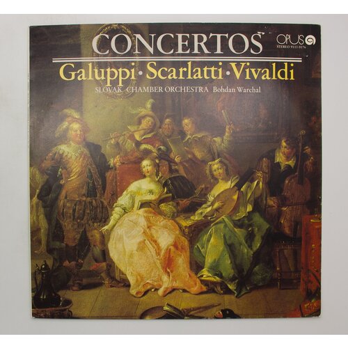 Виниловая пластинка Slovak Chamber Orchestra - Concertos виниловая пластинка eskoslovensk historick organy j haydn j k va hal ferdinand klinda slovak chamber orchestra bohdan warchal lp