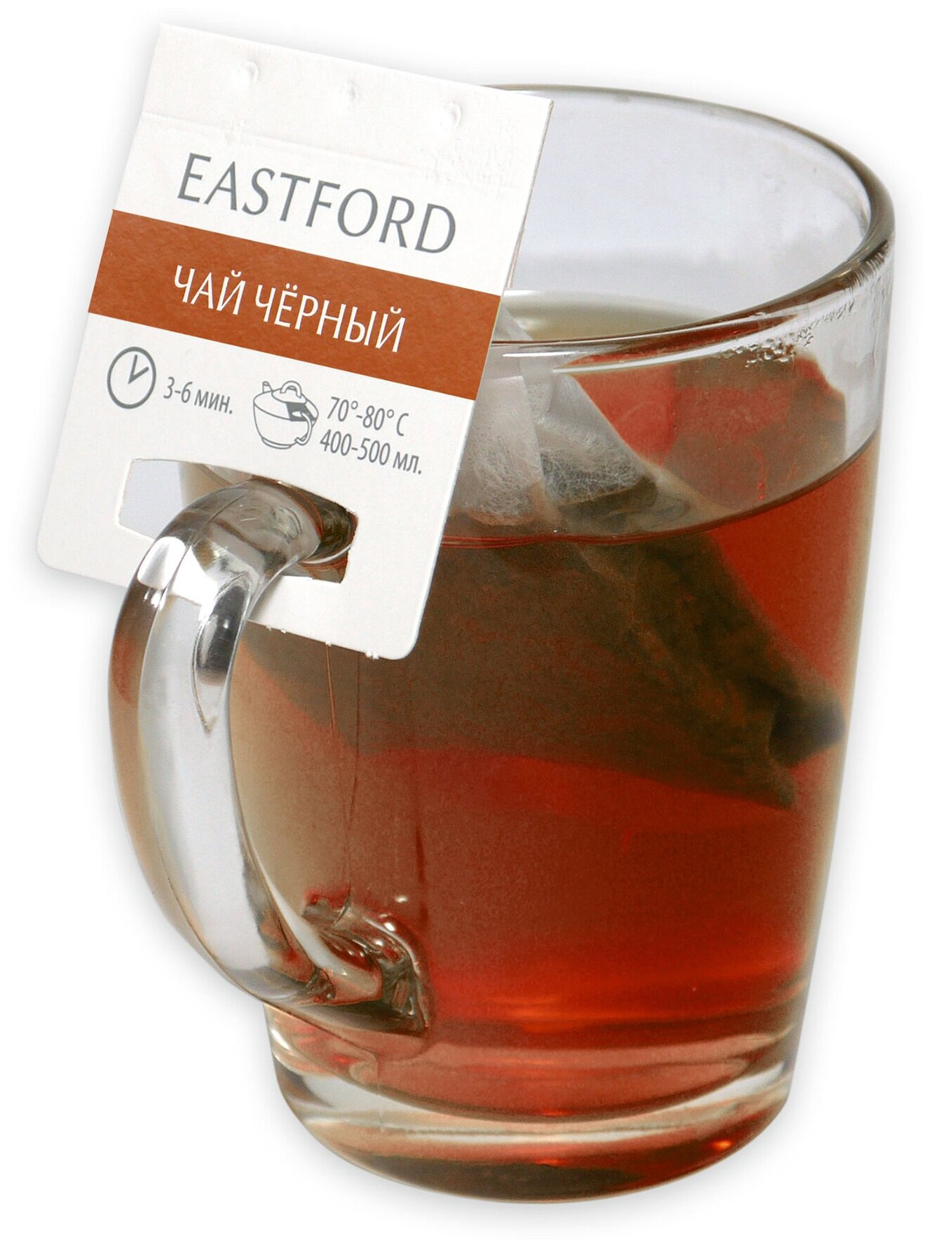 Чай EASTFORD Черный байховый цейлонский крупнолистовой высокогорный в больших макси-фильтр пакетах - фотография № 7