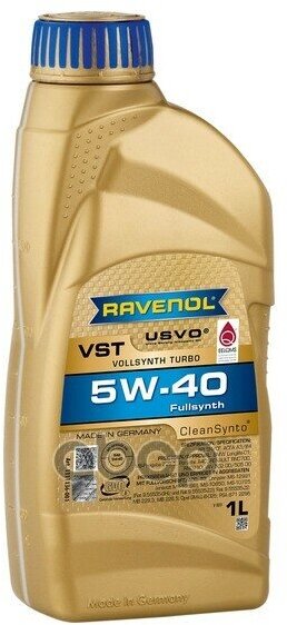 Ravenol Моторное Масло Ravenol Vst Sae 5W-40 ( 1Л) New