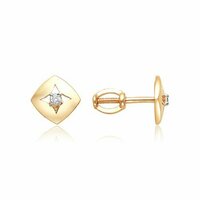 Серьги из золота с фианитами ЯХОНТ Ювелирный Арт. 212732