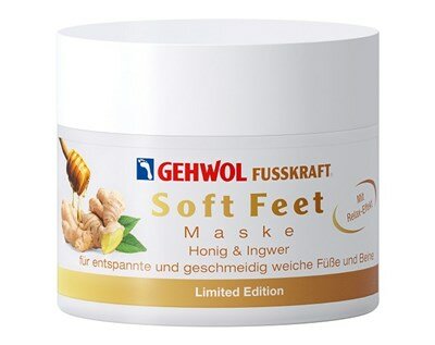 GEHWOL Fusskraft Soft Feet Маска для ног и стоп "Мед и имбирь" (ограниченная серия) 50 мл