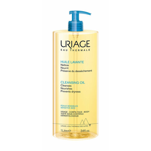 URIAGE Hygiene Масло для тела очищающее пенящееся, 1000 мл