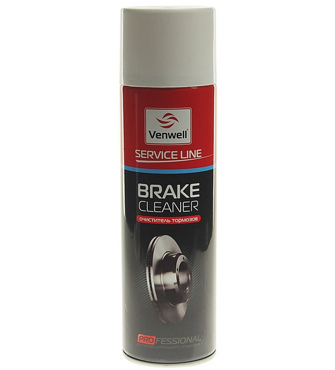 Очиститель тормозной системы Venwell Brake cleaner 0.5 л 0.65 кг баллончик 1