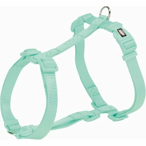 Шлейка для собак Trixie Premium H-Harness XS-S: 30-44 см/10 мм, мятная (Р)