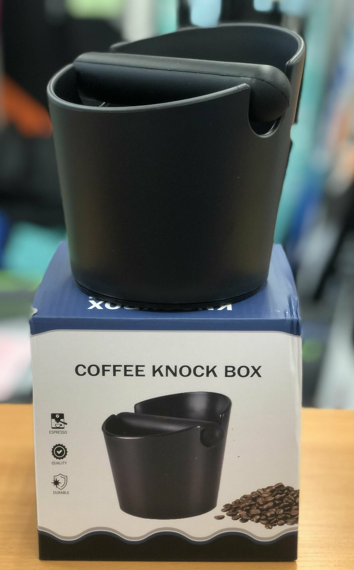 Нок-бокс, контейнер для кофейного жмыха, емкость для отработанного кофе