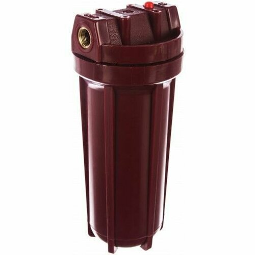 Магистральный фильтр Аквабрайт АБФ-ГОР-12 10 для горячей воды прозрачный магистральный фильтр колба абф гор 34 для горячей воды красный 3 4 дюйма 25 мм