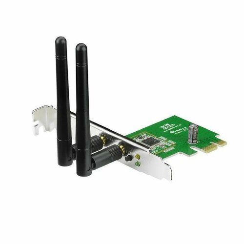Wi-Fi-адаптер ASUS PCE-N15 Wireless PCI-E Card 802.11n 300Mbps RTL {30}