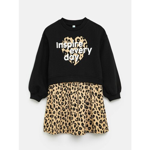 фото Платье acoola, размер 134, черный