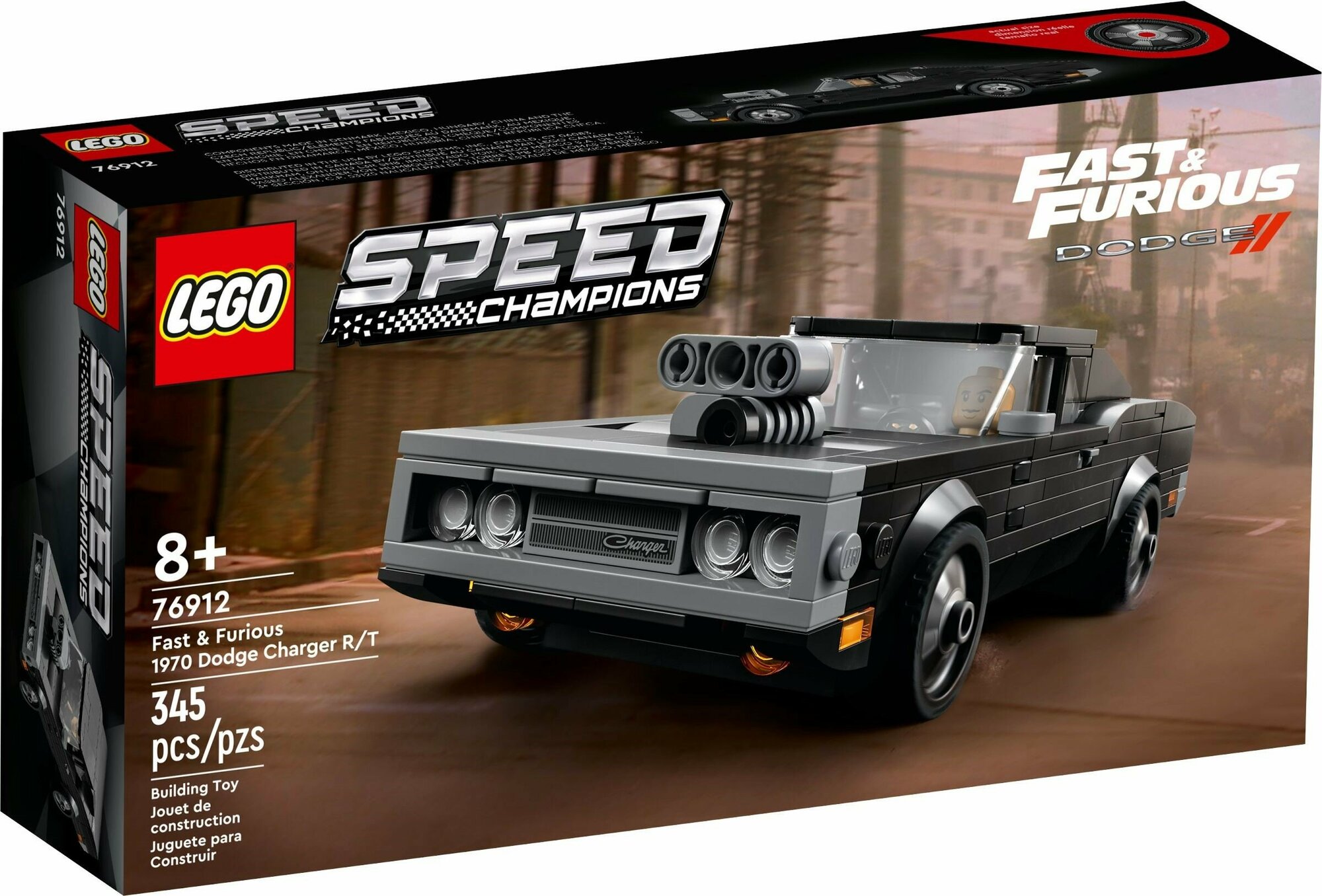 LEGO Speed Champions 76912 Форсаж 1970 Dodge Charger R/T