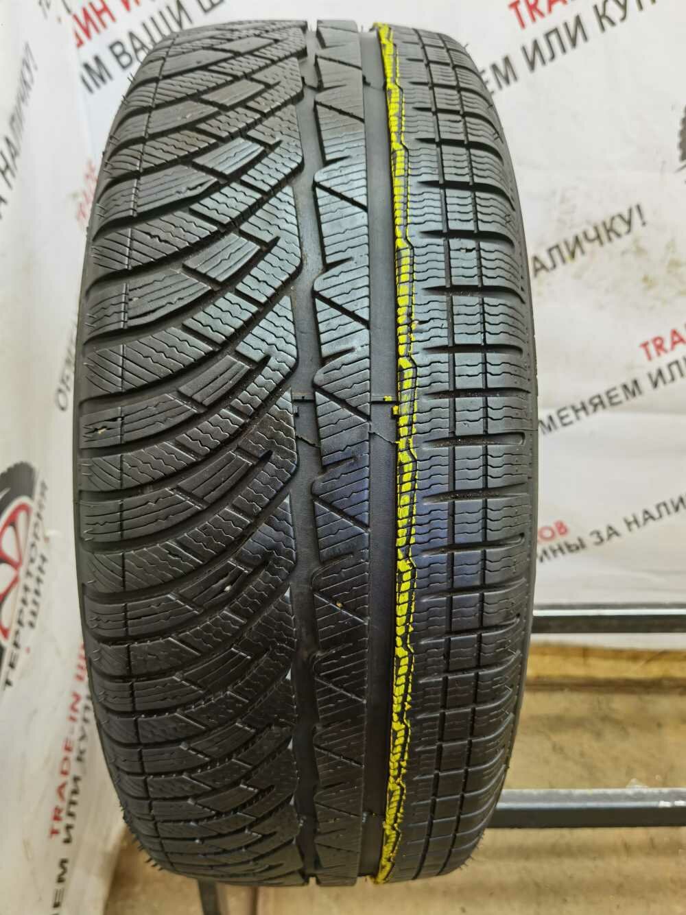 Michelin PilotAlpin pa4 225/55 102V R18 БУ Шина Зимняя