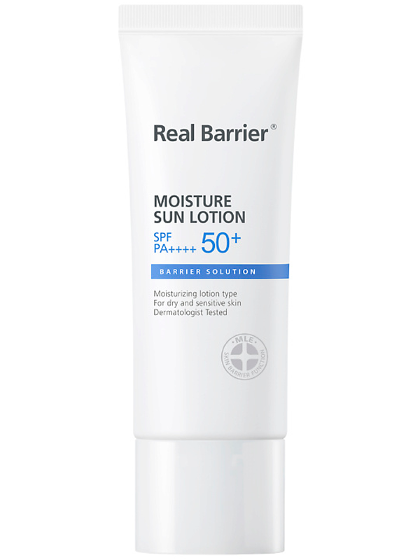 Ламеллярный солнцезащитный лосьон Real Barrier SPF 50 Moisture Sun Lotion 40 мл