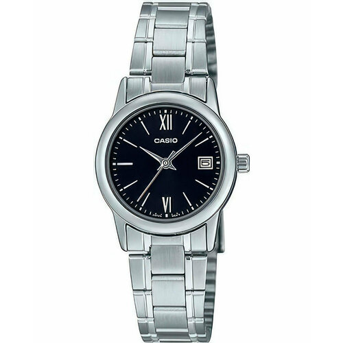 фото Наручные часы casio collection, серебряный, черный