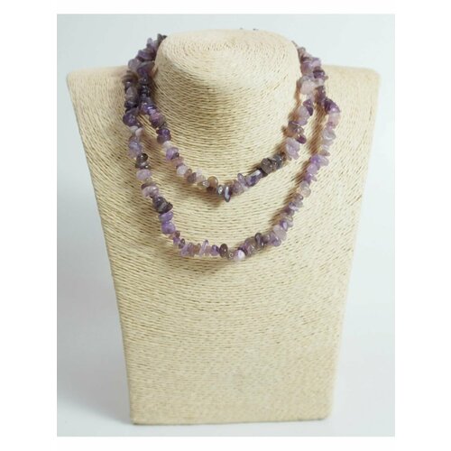 Бусы Samma, аметист, длина 78 см, фиолетовый