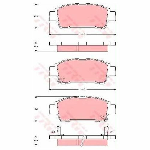 Тормозные колодки TRW - фото №16