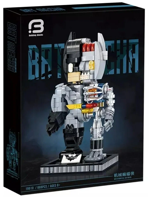 Конструктор/ Супергерои/ Робот Бэтмен 669 деталей/ ребенку