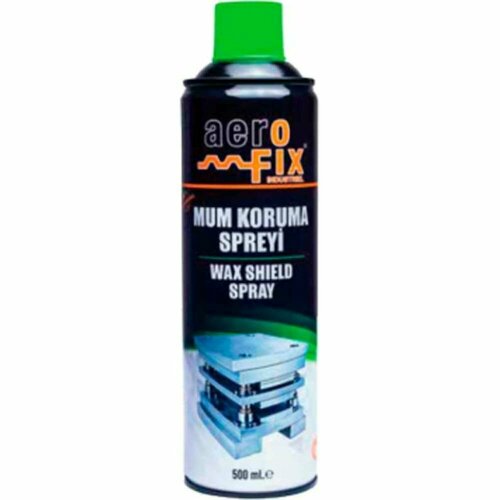 AEROFIX восковый защитный спрей-консервант 500 МЛ, защита от коррозии и окисления, восковая смазка, воск-антикор8680445751778, 8680445751778